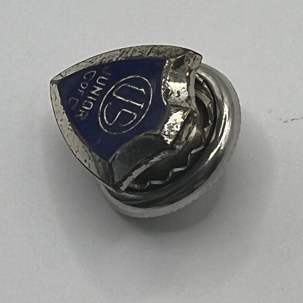 Vintage US Junior C of C Pin Chamber Of‎ Commerce  Screwback Lapel